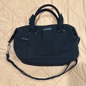 Vera Bradley Black Quilted Baby Bag with‎ Versatile Carrying Options